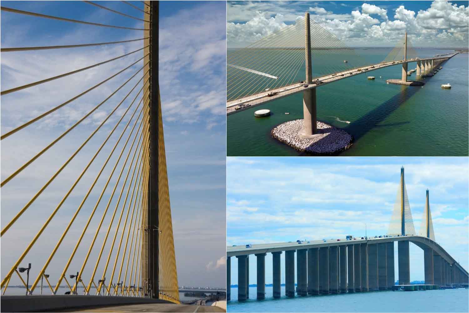 Florida Sunshine Skyway Bridge Structure