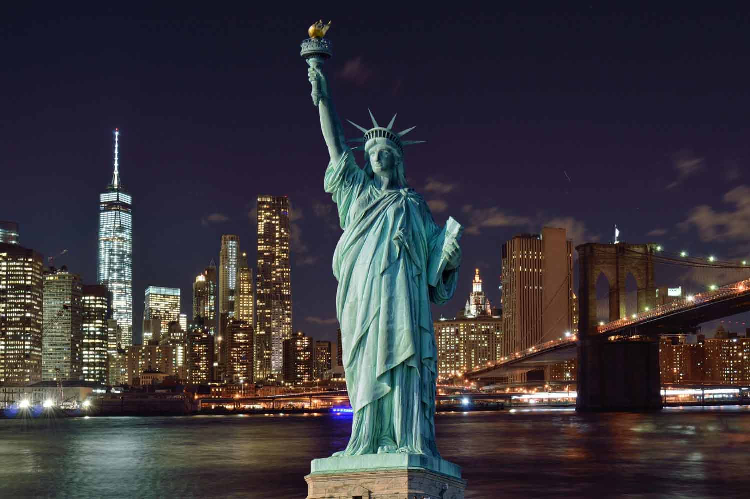 Introduction - Statue of Liberty at Night