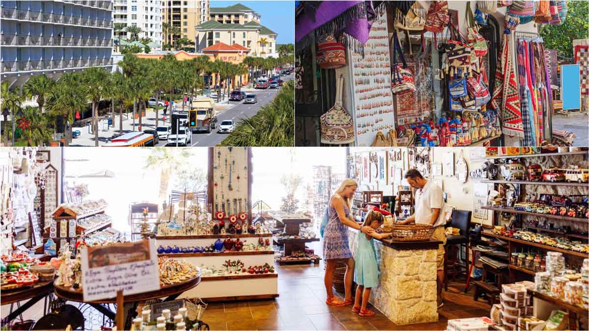 Mandalay Avenue, Souvenir Shops - North Clearwater Beach