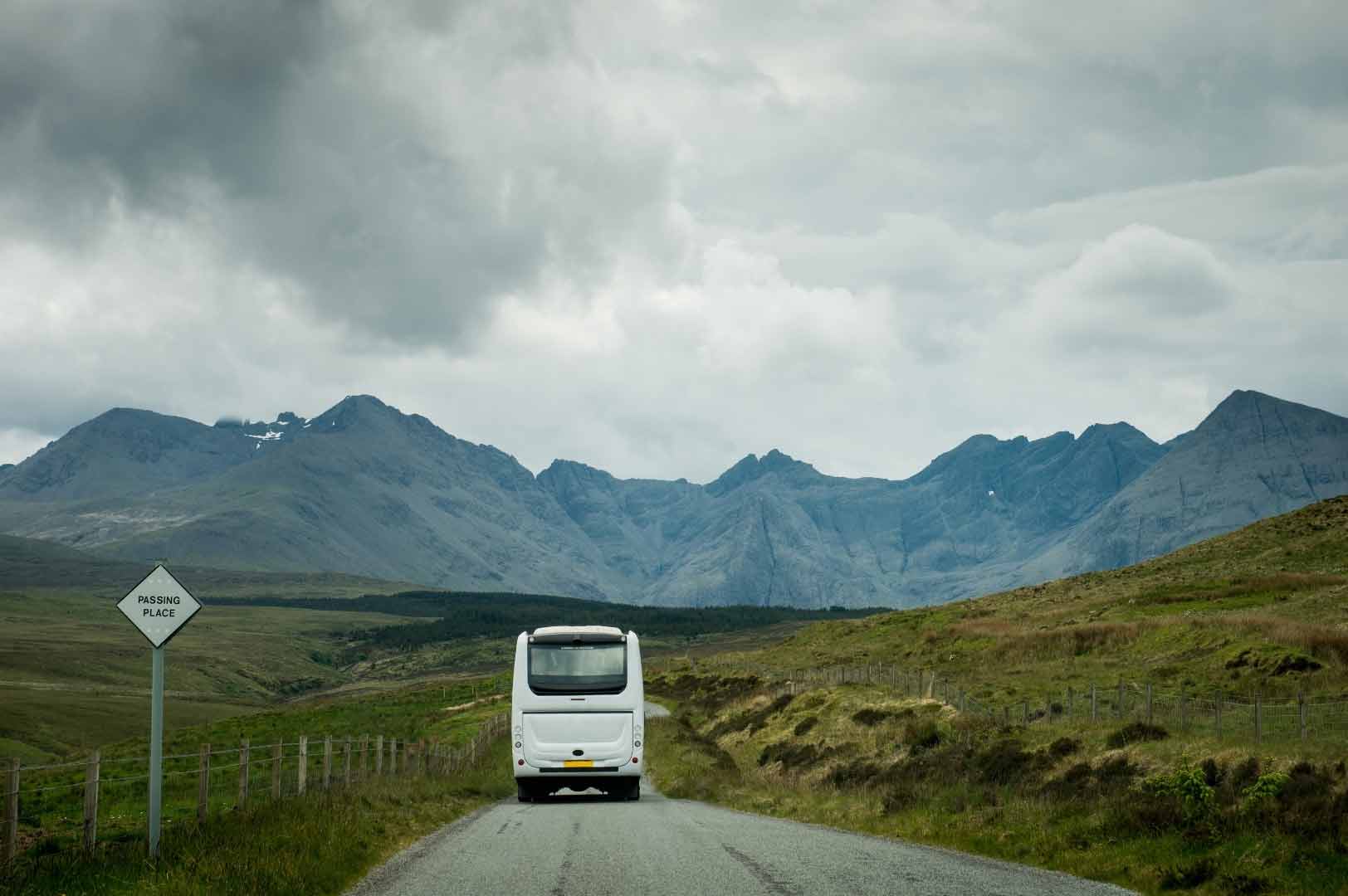 Transportation across Scotland - Isle of Skye Tour from Edinburgh​